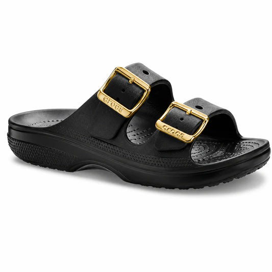 Women’s Metallic Buckle  Sandals