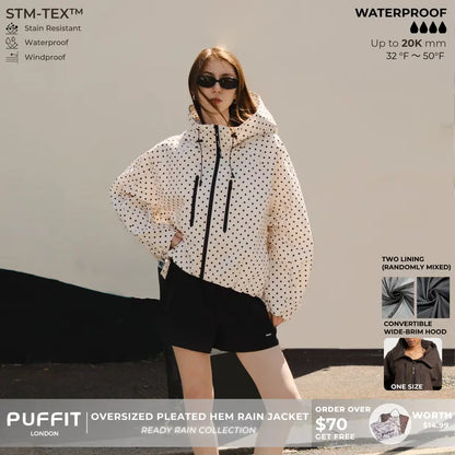 STM-TEX™ One Size Short Oversized Rain Jacket