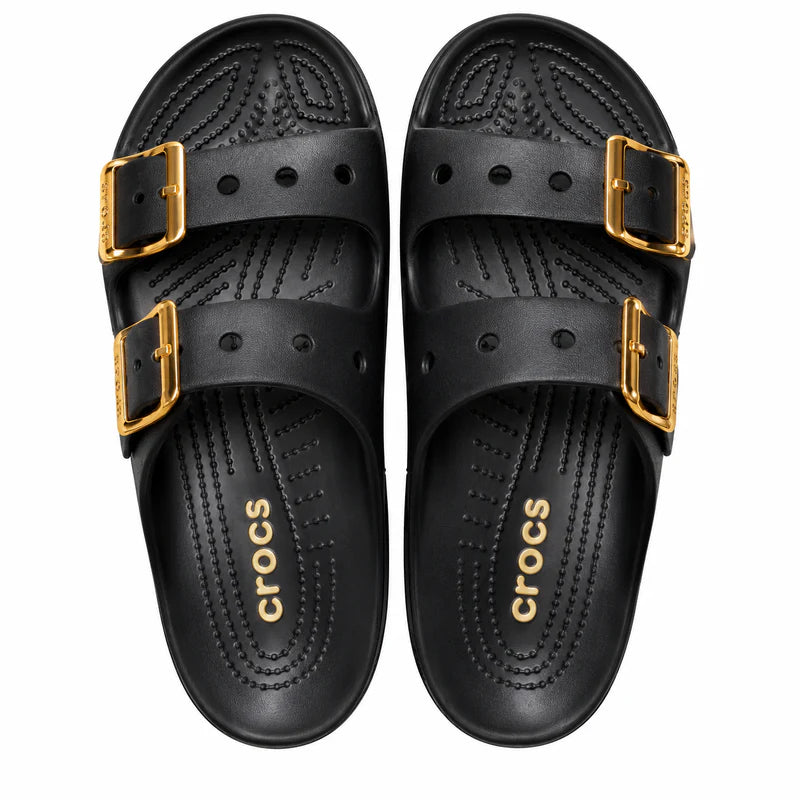 Women’s Metallic Buckle  Sandals