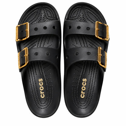 Women’s Metallic Buckle  Sandals