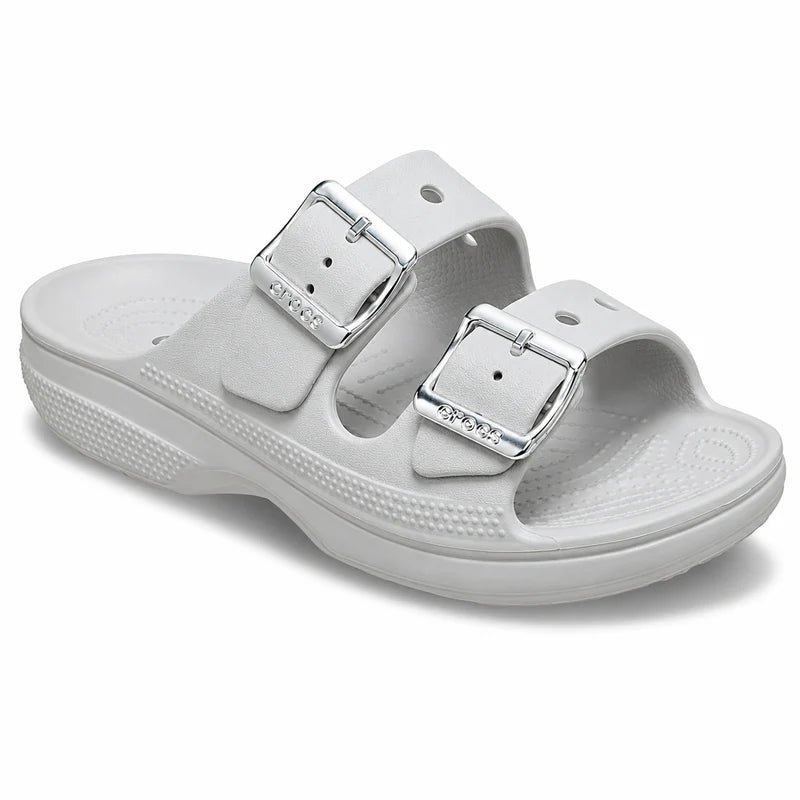 Women’s Metallic Buckle  Sandals