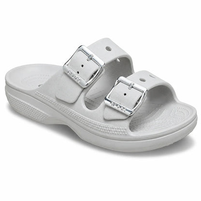 Women’s Metallic Buckle  Sandals