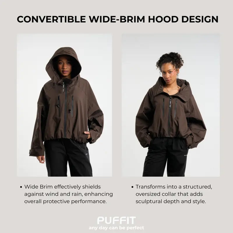 STM-TEX™ One Size Short Oversized Rain Jacket