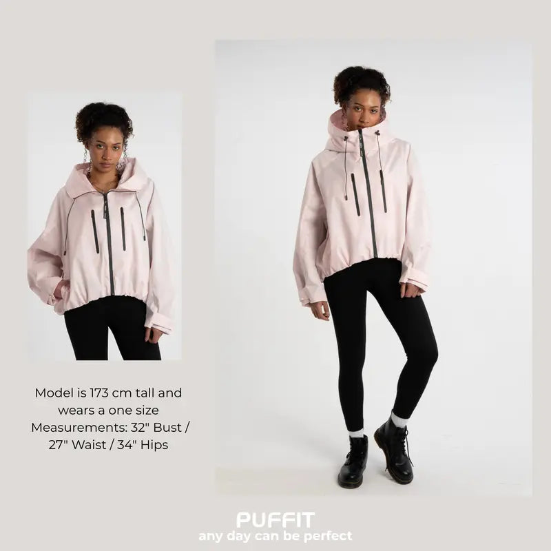 STM-TEX™ One Size Short Oversized Rain Jacket