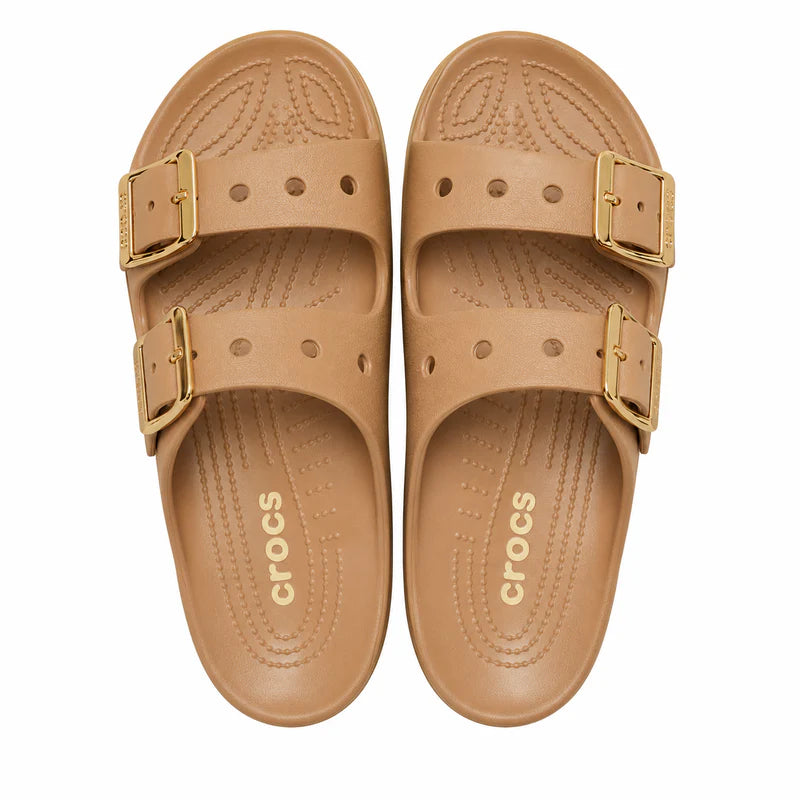 Women’s Metallic Buckle  Sandals