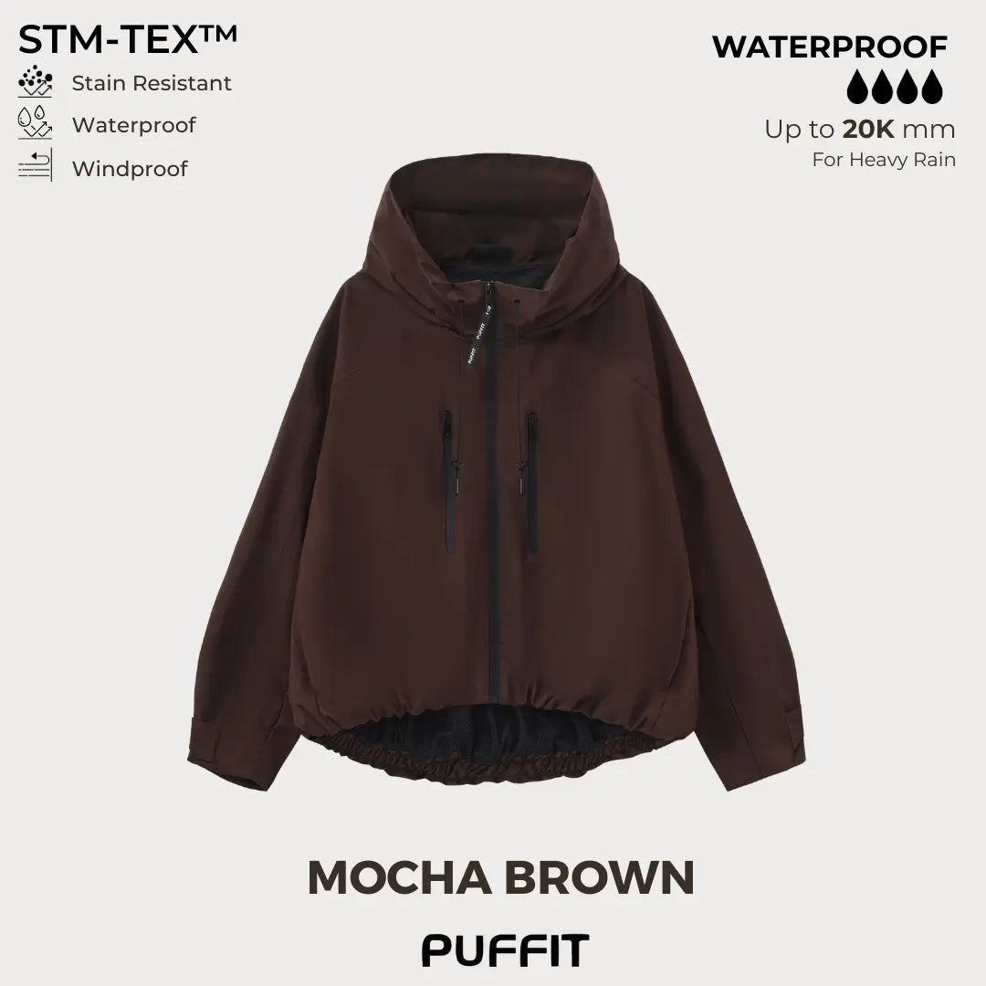 STM-TEX™ One Size Short Oversized Rain Jacket