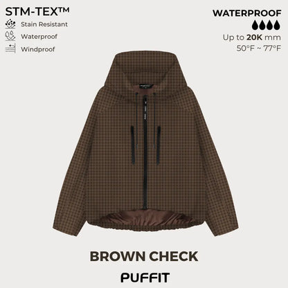 STM-TEX™ One Size Short Oversized Rain Jacket