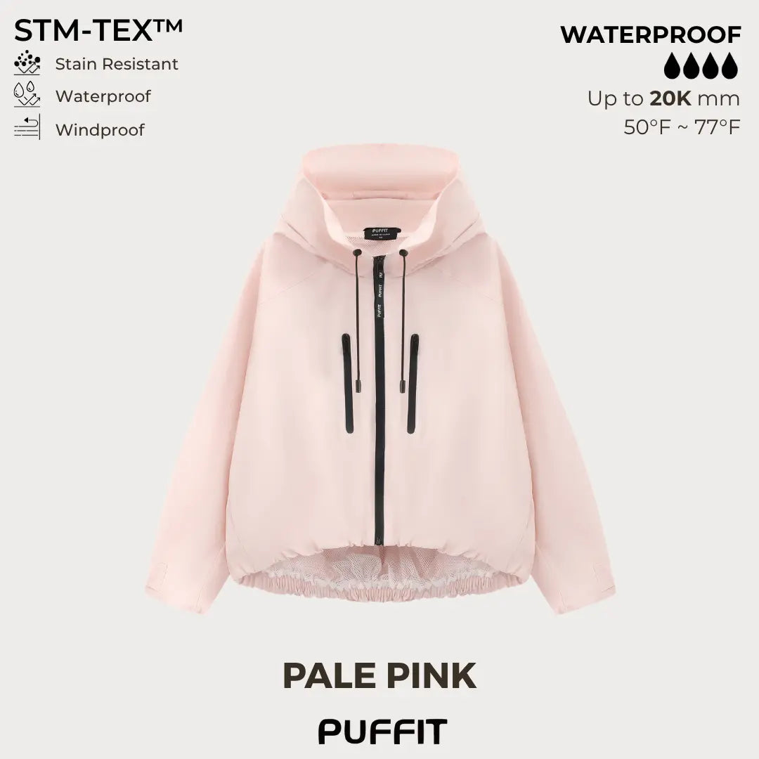 STM-TEX™ One Size Short Oversized Rain Jacket