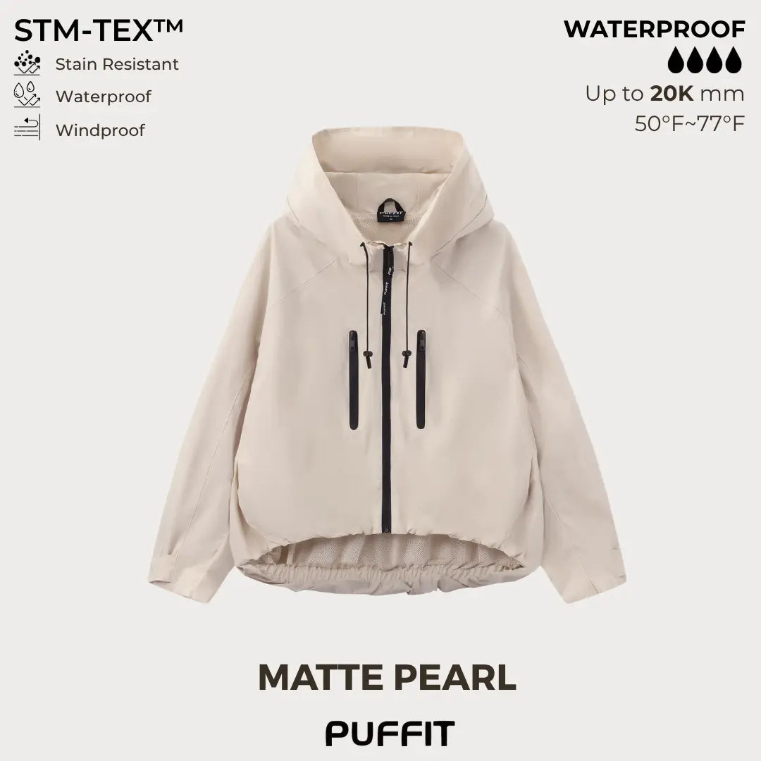 STM-TEX™ One Size Short Oversized Rain Jacket