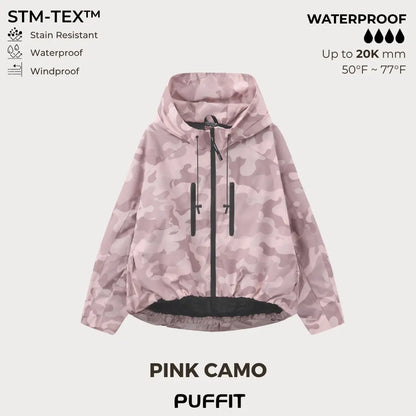 STM-TEX™ One Size Short Oversized Rain Jacket