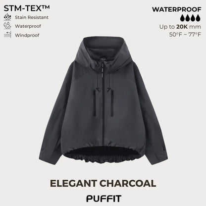 STM-TEX™ One Size Short Oversized Rain Jacket